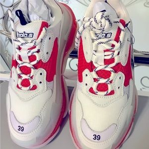 Balenciaga Triple S Clear Sole Sneakers